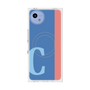 プレミアムスクエアケース with SnapMag［ オリジナル - initial color line - C blue ］