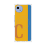 プレミアムスクエアケース with SnapMag［ オリジナル - initial color line - C orange ］