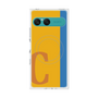 プレミアムスクエアケース with SnapMag［ オリジナル - initial color line - C orange ］