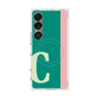 プレミアムスクエアケース with SnapMag［ オリジナル - initial color line - C green ］