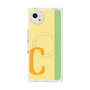 プレミアムスクエアケース with SnapMag［ オリジナル - initial color line - C yellow ］