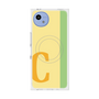 プレミアムスクエアケース with SnapMag［ オリジナル - initial color line - C yellow ］