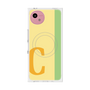 プレミアムスクエアケース with SnapMag［ オリジナル - initial color line - C yellow ］