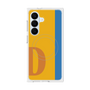 プレミアムスクエアケース with SnapMag［ オリジナル - initial color line - D orange ］