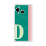 プレミアムスクエアケース with SnapMag［ オリジナル - initial color line - D green ］
