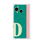 プレミアムスクエアケース with SnapMag［ オリジナル - initial color line - D green ］