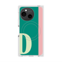 プレミアムスクエアケース with SnapMag［ オリジナル - initial color line - D green ］