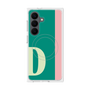 プレミアムスクエアケース with SnapMag［ オリジナル - initial color line - D green ］