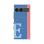 プレミアムスクエアケース with SnapMag［ オリジナル - initial color line - E blue ］
