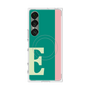 プレミアムスクエアケース with SnapMag［ オリジナル - initial color line - E green ］