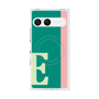プレミアムスクエアケース with SnapMag［ オリジナル - initial color line - E green ］