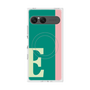 プレミアムスクエアケース with SnapMag［ オリジナル - initial color line - E green ］