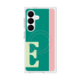 プレミアムスクエアケース with SnapMag［ オリジナル - initial color line - E green ］