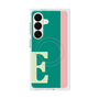 プレミアムスクエアケース with SnapMag［ オリジナル - initial color line - E green ］