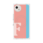 プレミアムスクエアケース with SnapMag［ オリジナル - initial color line - F pink ］