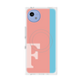 プレミアムスクエアケース with SnapMag［ オリジナル - initial color line - F pink ］