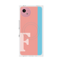 プレミアムスクエアケース with SnapMag［ オリジナル - initial color line - F pink ］