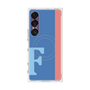 プレミアムスクエアケース with SnapMag［ オリジナル - initial color line - F blue ］