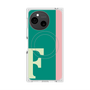 プレミアムスクエアケース with SnapMag［ オリジナル - initial color line - F green ］