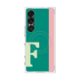 プレミアムスクエアケース with SnapMag［ オリジナル - initial color line - F green ］