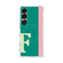 プレミアムスクエアケース with SnapMag［ オリジナル - initial color line - F green ］