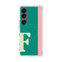 プレミアムスクエアケース with SnapMag［ オリジナル - initial color line - F green ］