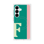 プレミアムスクエアケース with SnapMag［ オリジナル - initial color line - F green ］