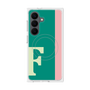 プレミアムスクエアケース with SnapMag［ オリジナル - initial color line - F green ］