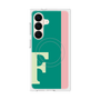 プレミアムスクエアケース with SnapMag［ オリジナル - initial color line - F green ］