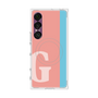 プレミアムスクエアケース with SnapMag［ オリジナル - initial color line - G pink ］