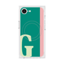 プレミアムスクエアケース with SnapMag［ オリジナル - initial color line - G green ］