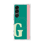 プレミアムスクエアケース with SnapMag［ オリジナル - initial color line - G green ］