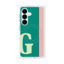 プレミアムスクエアケース with SnapMag［ オリジナル - initial color line - G green ］