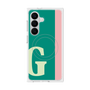 プレミアムスクエアケース with SnapMag［ オリジナル - initial color line - G green ］