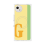 プレミアムスクエアケース with SnapMag［ オリジナル - initial color line - G yellow ］