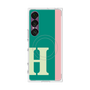 プレミアムスクエアケース with SnapMag［ オリジナル - initial color line - H green ］