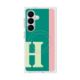 プレミアムスクエアケース with SnapMag［ オリジナル - initial color line - H green ］