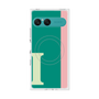 プレミアムスクエアケース with SnapMag［ オリジナル - initial color line - I green ］