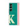 プレミアムスクエアケース with SnapMag［ オリジナル - initial color line - K green ］