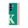 プレミアムスクエアケース with SnapMag［ オリジナル - initial color line - K green ］