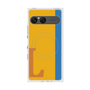 プレミアムスクエアケース with SnapMag［ オリジナル - initial color line - L orange ］