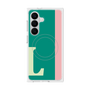 プレミアムスクエアケース with SnapMag［ オリジナル - initial color line - L green ］