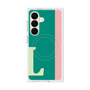 プレミアムスクエアケース with SnapMag［ オリジナル - initial color line - L green ］