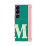 プレミアムスクエアケース with SnapMag［ オリジナル - initial color line - M green ］