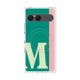 プレミアムスクエアケース with SnapMag［ オリジナル - initial color line - M green ］