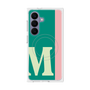 プレミアムスクエアケース with SnapMag［ オリジナル - initial color line - M green ］