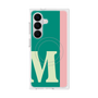 プレミアムスクエアケース with SnapMag［ オリジナル - initial color line - M green ］