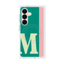 プレミアムスクエアケース with SnapMag［ オリジナル - initial color line - M green ］