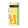 プレミアムスクエアケース with SnapMag［ オリジナル - initial color line - M yellow ］
