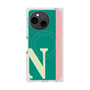 プレミアムスクエアケース with SnapMag［ オリジナル - initial color line - N green ］